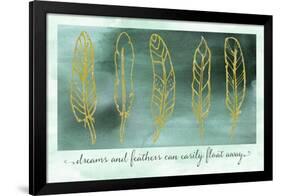 Gathering Feathers Two-Tina Lavoie-Framed Giclee Print