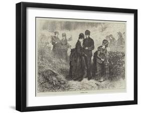 Gathering Ferns-null-Framed Giclee Print