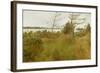 Gathering Firewood by the Shore of a Lake-Alexander Mann-Framed Giclee Print