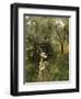 Gathering Flowers at Twilight-John Singer Sargent-Framed Giclee Print