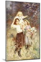 Gathering Flowers-Frederick Morgan-Mounted Giclee Print