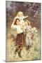 Gathering Flowers-Frederick Morgan-Mounted Giclee Print