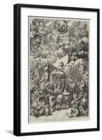 Gathering for the Pantomime, a Dream of Chancifancia-Alfred Crowquill-Framed Giclee Print