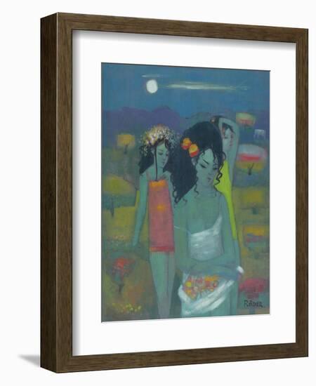 Gathering Fruit-Endre Roder-Framed Giclee Print