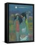 Gathering Fruit-Endre Roder-Framed Stretched Canvas