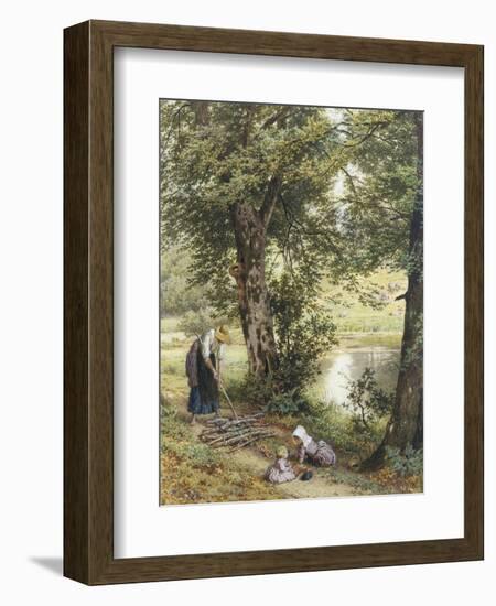 Gathering Fuel-Myles Birket Foster-Framed Giclee Print