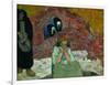 Gathering Grapes at Arles: Human Misery-Paul Gauguin-Framed Giclee Print