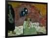 Gathering Grapes at Arles: Human Misery-Paul Gauguin-Framed Giclee Print