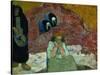 Gathering Grapes at Arles: Human Misery-Paul Gauguin-Stretched Canvas