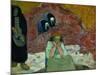 Gathering Grapes at Arles: Human Misery-Paul Gauguin-Mounted Giclee Print