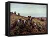 Gathering Grapes-Daniel Ridgway Knight-Framed Stretched Canvas
