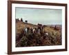 Gathering Grapes-Daniel Ridgway Knight-Framed Giclee Print