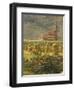 Gathering Hay-Johan Christian Clausen Dahl-Framed Giclee Print