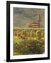 Gathering Hay-Johan Christian Clausen Dahl-Framed Giclee Print