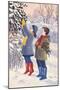 Gathering Holly-Lavinia Hamer-Mounted Giclee Print