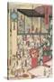 Gathering of Gods at the Great Shrine at Izumo-Utagawa Sadahide-Stretched Canvas