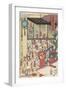 Gathering of Gods at the Great Shrine at Izumo-Utagawa Sadahide-Framed Giclee Print