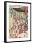 Gathering of Gods at the Great Shrine at Izumo-Utagawa Sadahide-Framed Giclee Print