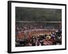 Gathering of Minority Groups from Yunnan for Torch Festival, Yuannan, China-Doug Traverso-Framed Photographic Print