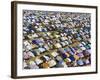 Gathering of Muslim Men Pray to Allah, End of Muslim Holy Month of Ramadan, Mali-Nigel Pavitt-Framed Photographic Print