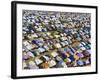 Gathering of Muslim Men Pray to Allah, End of Muslim Holy Month of Ramadan, Mali-Nigel Pavitt-Framed Photographic Print