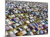 Gathering of Muslim Men Pray to Allah, End of Muslim Holy Month of Ramadan, Mali-Nigel Pavitt-Mounted Photographic Print