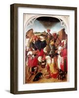 Gathering of the Manna, C1460-1475-null-Framed Giclee Print