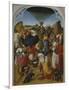 Gathering of the Manna, Oil on Wood, C. 1460-70-Master of the Manna-Framed Giclee Print