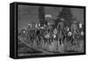 Gathering of the UK Cycling Clubs at Castle Inn, Woodford, Essex, 1 June 1889-null-Framed Stretched Canvas