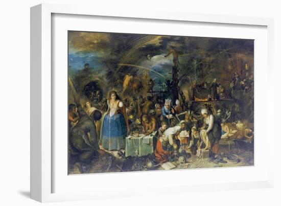 Gathering of Witches, 1607-Frans Francken the Younger-Framed Giclee Print