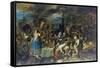 Gathering of Witches, 1607-Frans Francken the Younger-Framed Stretched Canvas