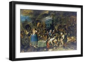 Gathering of Witches, 1607-Frans Francken the Younger-Framed Premium Giclee Print