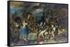 Gathering of Witches, 1607-Frans Francken the Younger-Framed Stretched Canvas