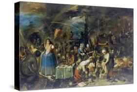 Gathering of Witches, 1607-Frans Francken the Younger-Stretched Canvas