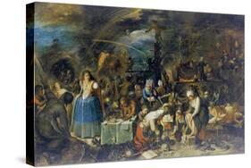 Gathering of Witches, 1607-Frans Francken the Younger-Stretched Canvas