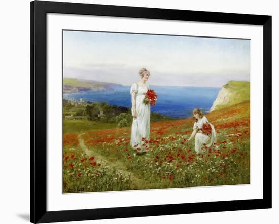 Gathering Poppies-Henry John Yeend King-Framed Giclee Print