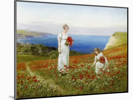 Gathering Poppies-Henry John Yeend King-Mounted Giclee Print