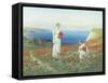 Gathering Poppies-Henry John Yeend King-Framed Stretched Canvas
