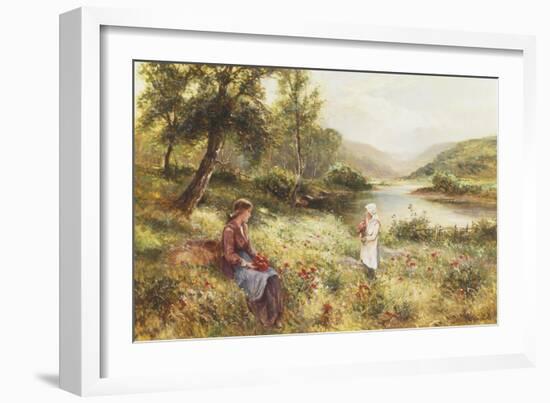 Gathering Poppies-Ernest Walbourn-Framed Giclee Print