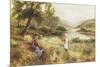 Gathering Poppies-Ernest Walbourn-Mounted Giclee Print