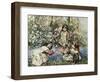 Gathering Primroses, 1919-Edward Atkinson Hornel-Framed Giclee Print