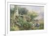 Gathering Primroses-Myles Birket Foster-Framed Giclee Print