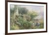 Gathering Primroses-Myles Birket Foster-Framed Giclee Print