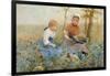 Gathering Pumpkins-Hector Caffieri-Framed Giclee Print