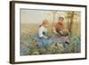 Gathering Pumpkins-Hector Caffieri-Framed Giclee Print