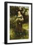 Gathering Roses-Daniel Ridgway Knight-Framed Giclee Print