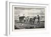 Gathering Seaweed: a Sketch on the Sands at Whitby, 1876, UK-null-Framed Giclee Print