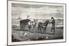 Gathering Seaweed: a Sketch on the Sands at Whitby, 1876, UK-null-Mounted Giclee Print