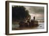 Gathering Sedge, Shrewsbury River, New Jersey, 1879-Hendrik Avercamp-Framed Giclee Print