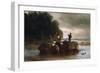 Gathering Sedge, Shrewsbury River, New Jersey, 1879-Hendrik Avercamp-Framed Giclee Print